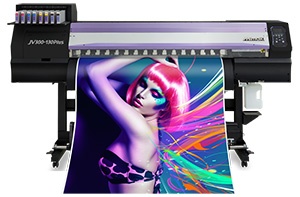 8 Farben-Solventdrucker für Folien und Banner